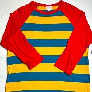 Extra stretchy 3/4 sleeve shirt